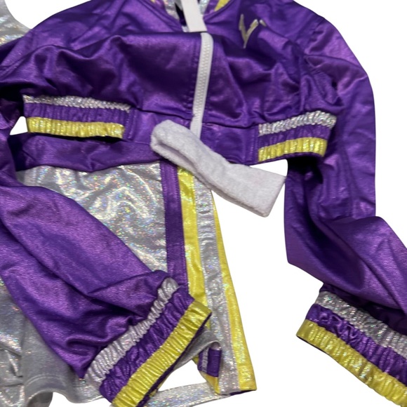 Forplay Purple and White Athletic Set - Picture 6 of 16